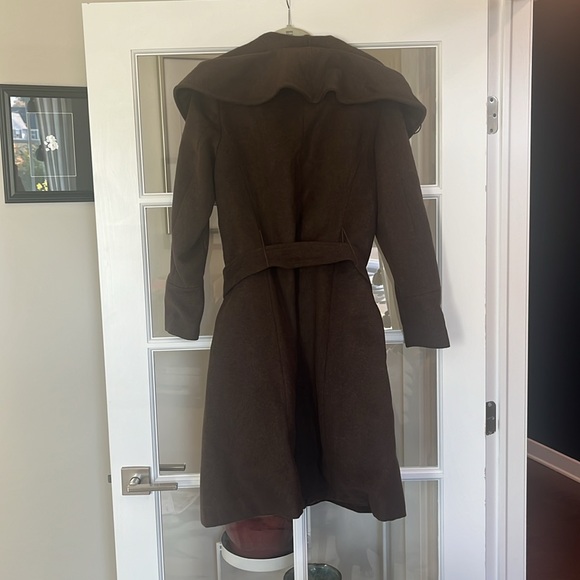 Brown wool blend Cole haan coat - Picture 4 of 5